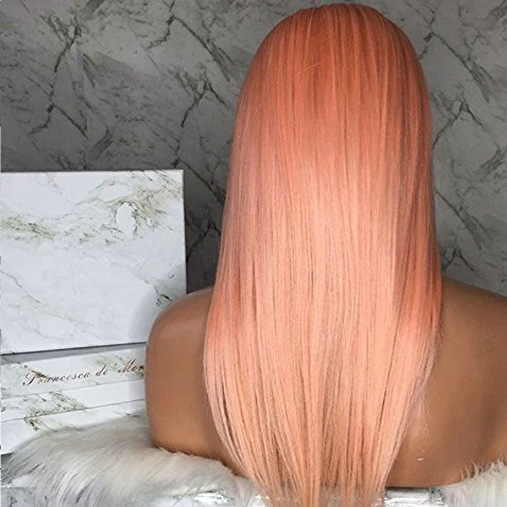 Real human hair pastel wig 2025